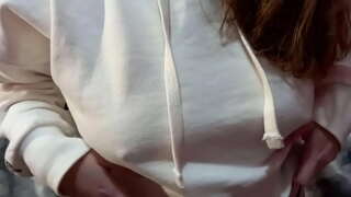 Stepsister हुन्छ orgasms गर्दा उहाँले मलाई fucks