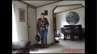 Trinn Mor Gjør Hennes Sønn Se Henne Masturbere Tilhenger